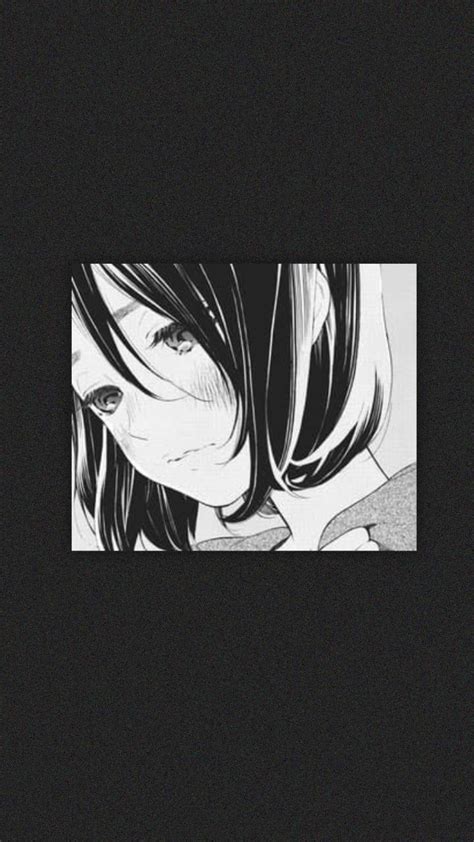 Dark Sad Anime Aesthetic Background 5076428 Sad Girl Brown Hair