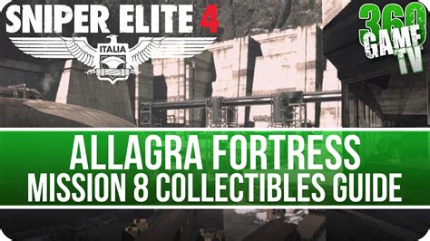 Sniper Elite 4 Mission 8 Collectibles Guide Letters Eagles Documents