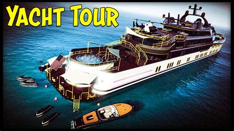Gta 5 10000000 Yacht Tour All 3 Yachts Customization Prices