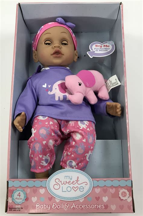 My Sweet Love Elephant Baby Maggie Doll Pink Designed For Ages 2 And