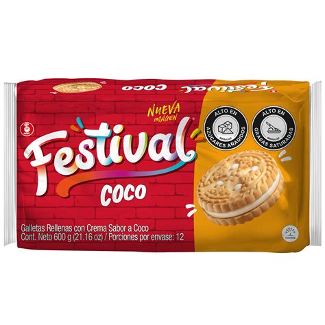 Galletas Festival Coco Festival
