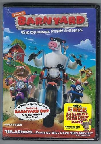 Barnyard The Original Party Animals Dvd By Steve Oedekerk Very