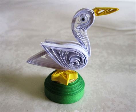 3d paper quilling birds patterns ~ art craft projects