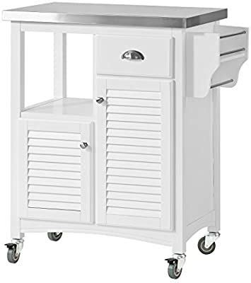 We will be happy to guide you through any stage of the. SoBuy® Kitchen Storage Serving Trolley Cart with Stainless ...