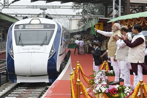 pm to flag off two new vande bharat trains from mumbai today