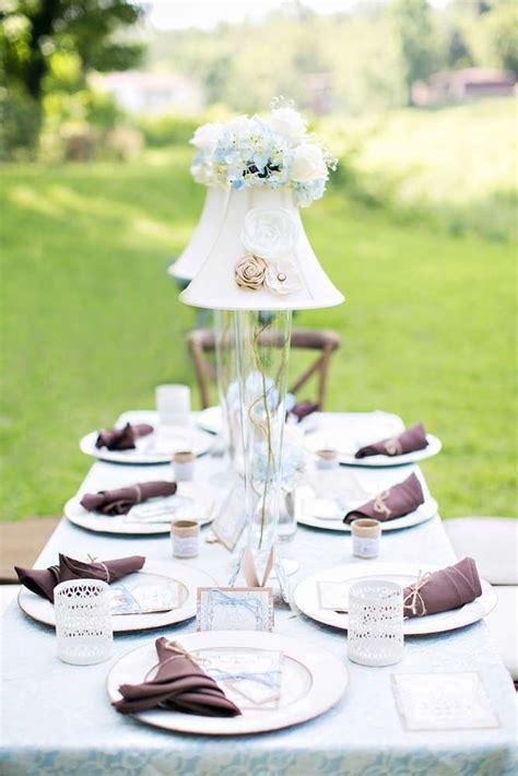 An Outdoor Chic Rustic Intimate Ocassion Baby Shower Party Ideas Baby