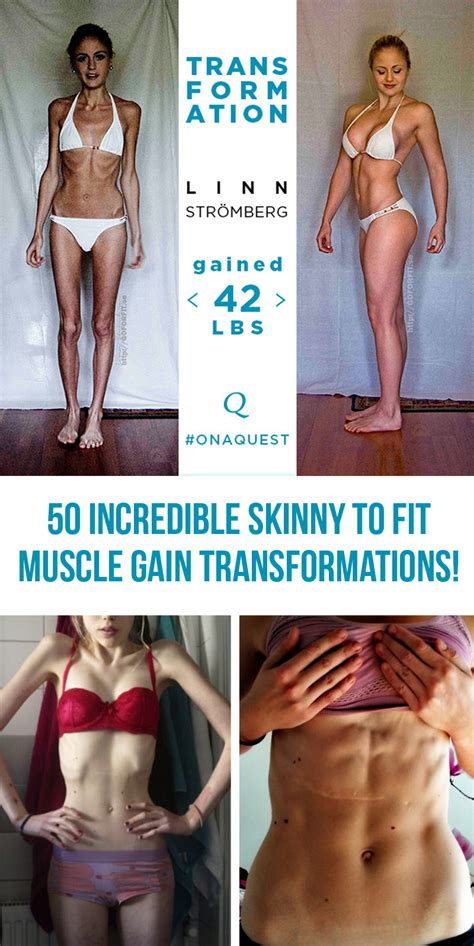 Incredible Skinny To Fit Female Muscle Gain Transformations