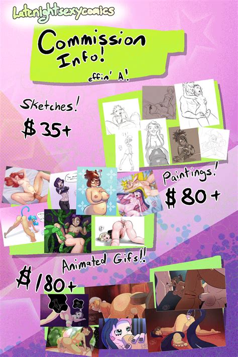 Commissions Are Open Again 7 Slots By Latenightsexycomics Hentai