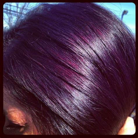 Pin By Samantha Huntley On Beauty Hair Color Plum Eggplant Colored