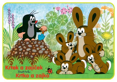 omalovánka A5 Krtek a zajíček Obchodiště.cz