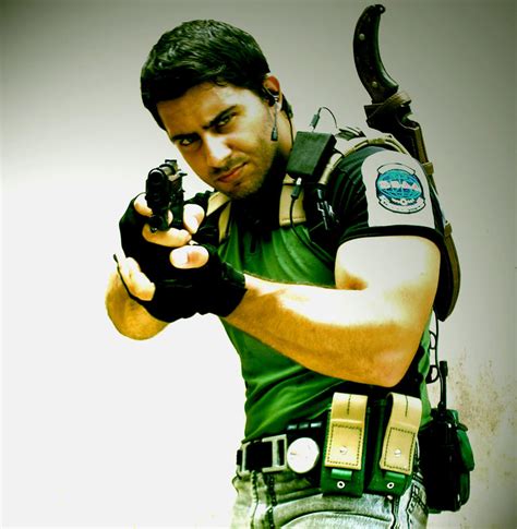 chris redfield resident evil 5 by maicoumaniezzo on deviantart