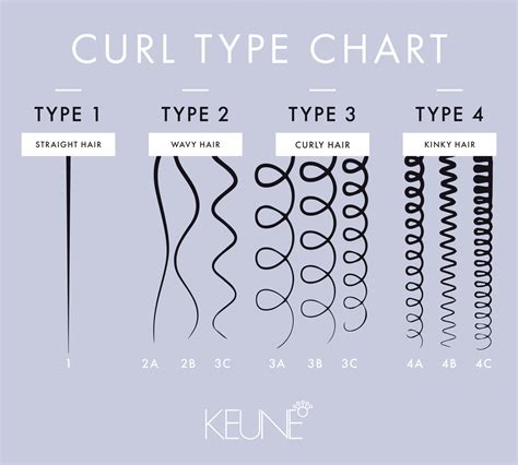Curl Patterns Whats Your Curl Type Keune Educationkeune Education