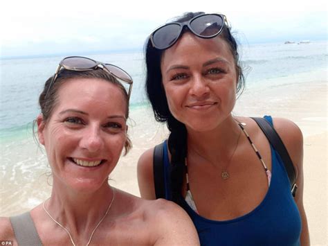 British Tourists Stranded On Bali Scramble To Get Home Daily Mail Online