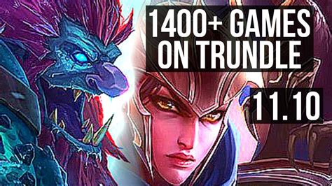 Trundle Vs Quinn Top 3 4m Mastery 1400 Games 5 2 12 Kr Diamond