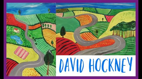 Art Lesson On David Hockney Youtube