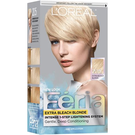 I dyed my hair brown twice before i used this bleach. L'Oreal Paris Feria® Intense 1-Step Ligtening System 205 ...