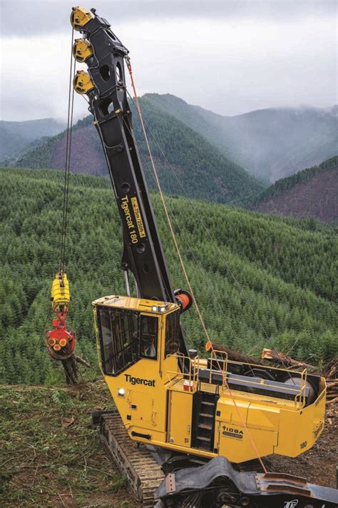 Tigercat Introduces The New Tigercat 180 Swing Yarder The HeavyQuip