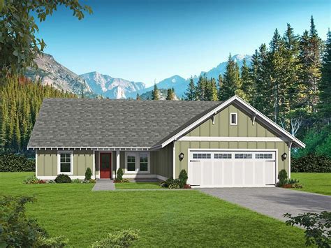 Ranch Style With 3 Bed 3 Bath 2 Car Garage Cottage Style House