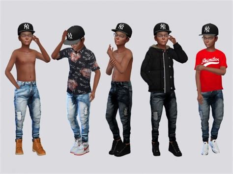 Standard Urban Jeans Kids By Mclaynesims At Tsr Sims 4