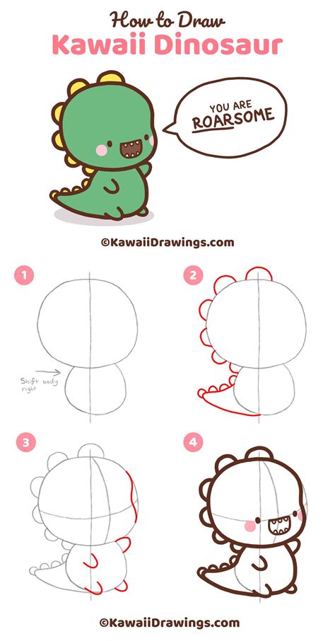 My ocs in dinosaur costumes by blueberrybananas06 on deviantart. Step-by-step drawing tutorial to draw cute and easy ...