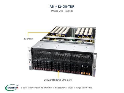 4124gs Tnr 4u A Servers Products Super Micro Computer Inc