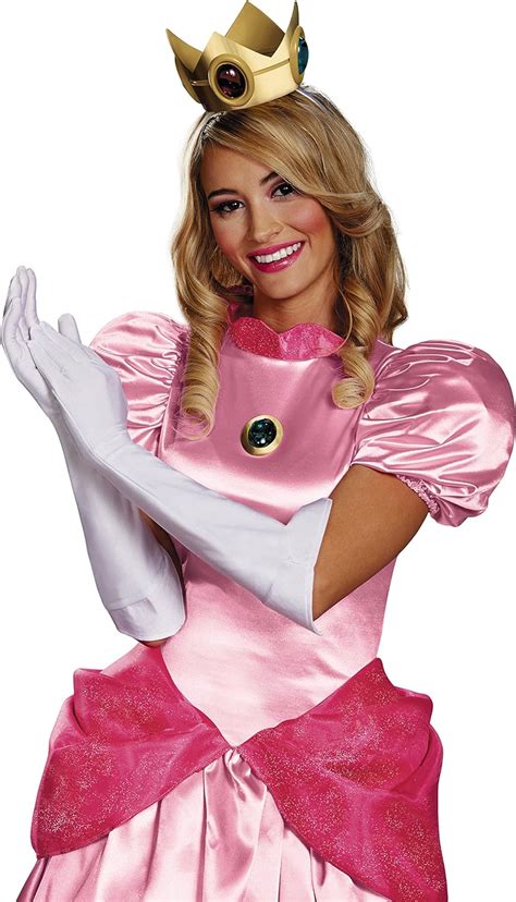 Girl S Super Mario Classic Princess Peach Costume Ubicaciondepersonas Cdmx Gob Mx