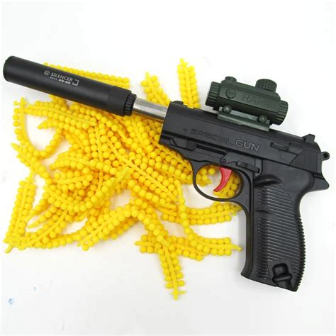 Mini Toy Gun Can Launch Soft Bullets And Water Bomb Outdoor Shooting