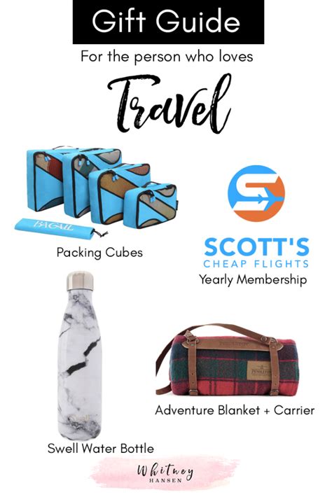 Maybe you would like to learn more about one of these? 4 Perfect Gifts For The Person Who Loves Traveling ...