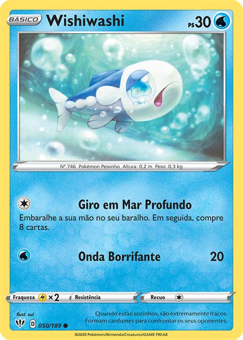 Wishiwashi Pokémon Myp Cards