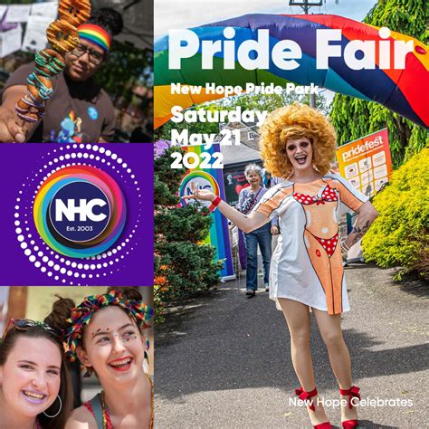 2022 Pride Fair Pride Park New Hope Pa New Hope Celebrates