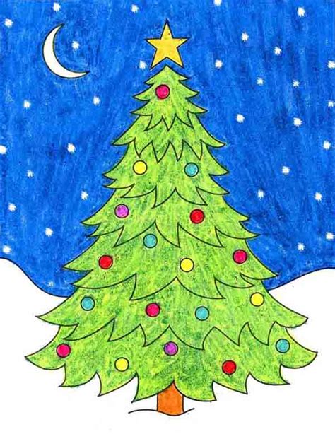 Easy Christmas Images For Drawing
