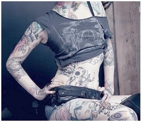 Weird Full Body Tattoo Designs