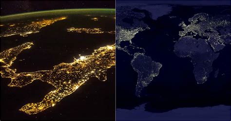 Nasa Releases Stunning New Global Maps Of Earth At Night Earth At My