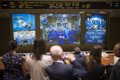 New Crew Arrives At The International Space Station Flickr