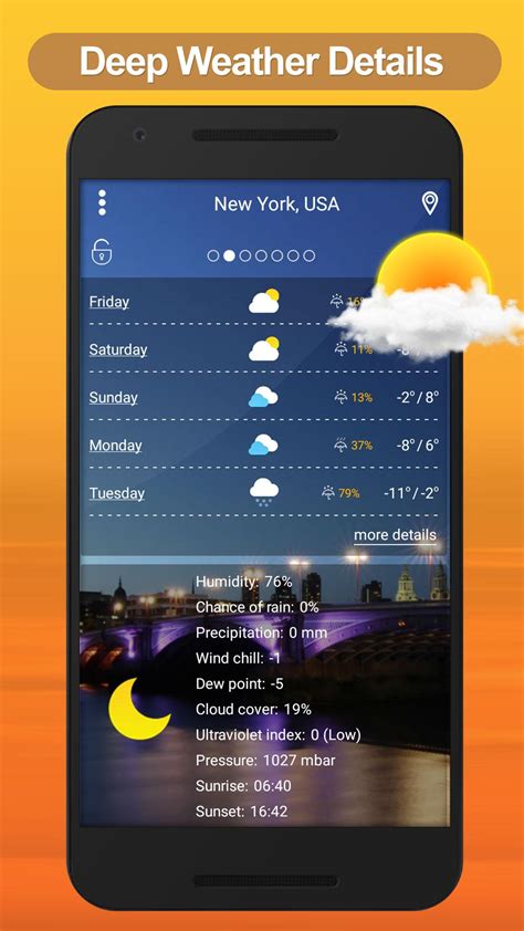 Android İndirme Için Weather Forecast Accurate Weather App Apk