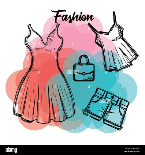 female fashion clothes icon stock vector image and art alamy