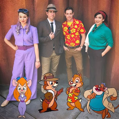 Chip And Dale Rescue Rangers Disneybounds Dapper Day Spring 2017