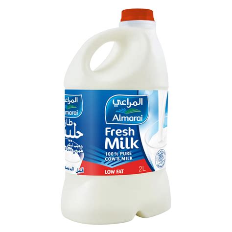 Buy Almarai Low Fat Fresh Milk 2l Online Shop Fresh Food On Carrefour Uae