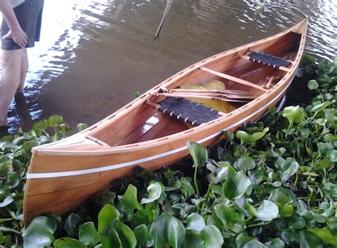 Tell A Wooden Lapstrake Canoe Sail Boat Plan