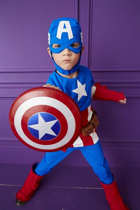 Kids Avengers Costume Costume Halloween Captain America Halloween