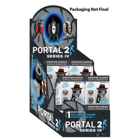 Portal 2 Series 4 Collectible Figure Random 6 Pack