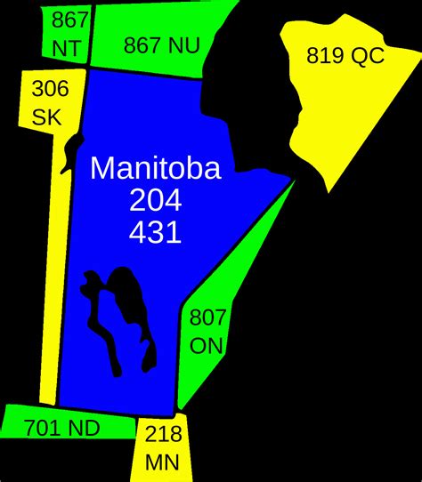 Area Codes In Canada Map | secretmuseum
