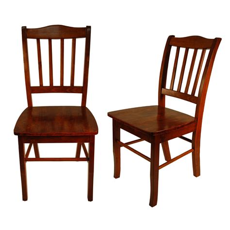 Boraam Shaker Dining Chair 2 Chairs Traditional Dining Chairs Side