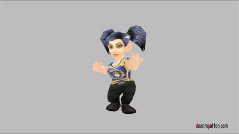 Warcraft Dance Studio Tauren Female Dance To Gnome Female Youtube