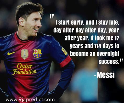 Famous Quote By The Best Footballer Of All Time Messi This Is What