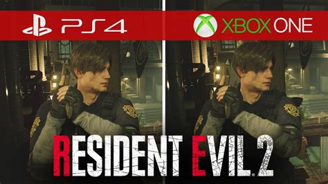 Resident Evil 2 Comparison Xbox One Vs Xbox One S Vs Xbox One X Vs