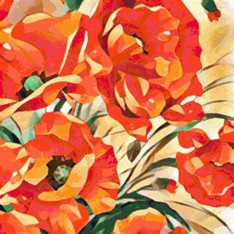 Exhilarating designing your own cross stitch embroidery patterns ideas. Poppies. Free cross stitch pattern | Cross stitch patterns ...