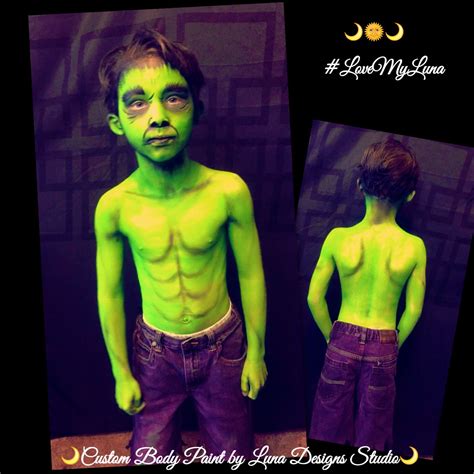 Thank You Gina For Your Business The Hulk Custom Body Paint By Luna