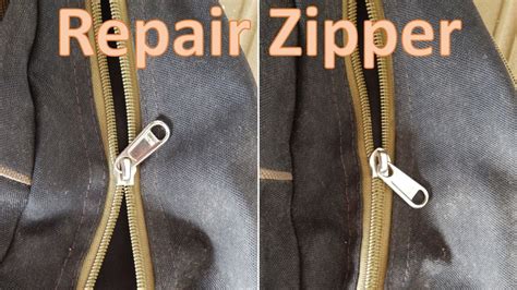 In it, you will learn how to repair zippers with no tools or supplies. How-to repair a zipper that doesn't close properly: Life ...