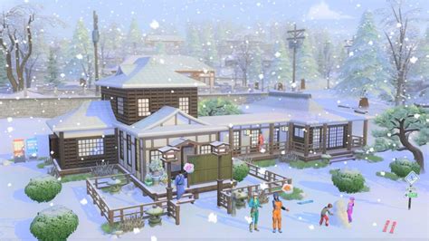 The Sims 4 Snowy Escape Is A Gooey Drop Of Winter Warming Goodness